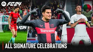 EA SPORTS FC 24 | All Signature Celebrations