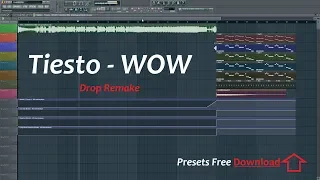 Tiesto - WoW (Drop Remake) Presets Free Download