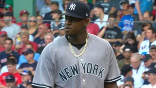 NYY@BOS: Severino K's six over seven solid innings