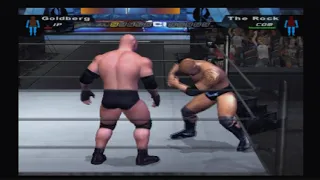 WWE Backlash 2003: Goldberg vs The Rock (SmackDown! Here Comes The Pain)