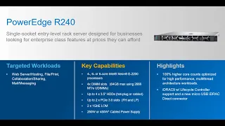 Dell EMC PowerEdge R240 Server OS Installation with RAID 1 Setup