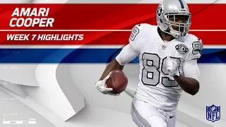 Amari Cooper's Breakout Night w/ 210 Yards & 2 TDs | Chiefs vs. Raiders | Wk 7 Player Highlights