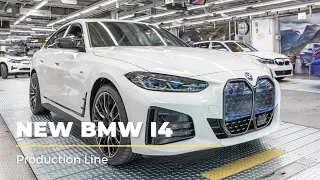New BMW i4 Production Line | BMW Factory | How Cars are Made