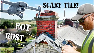 WORSE THAN WE THOUGHT! 😧 - DRONE ROOF SURVEY
