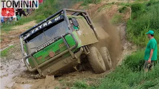 Czech Truck trial - Stráž pod Ralskem 2019 (Tatra 815,Tatra 148, URAL 432)