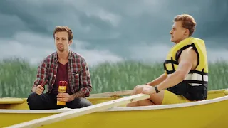 Кабаноси Дмитрук реклама 2019 / і поїсти, і погризти / пливуть на жовтому човні