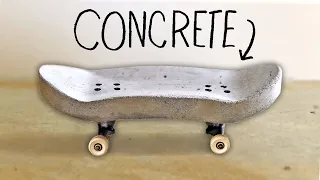 CONCRETE FINGERBOARD!