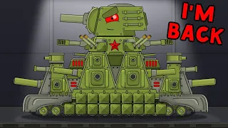 The Steel Soviet Monster KV-44 is Back - Cartoons about tanks