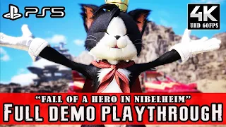 FINAL FANTASY 7 REBIRTH - FALL OF A HERO IN NIBELHEIM | FULL DEMO PLAYTHROUGH【4K60ᶠᵖˢ UHD】