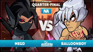 MegD vs BalloonBoy - Elimination Quarter-Final - Autumn Championship 2023 - NA 1v1