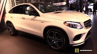 2017 Mercedes AMG GLE43 Coupe - Exterior and Interior Walkaround - 2017 New York Auto Show