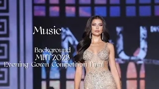 Evening Gown Music Miss Universe Thailand 2023 Final #missuniversethailand2023 #missuniverse #bones