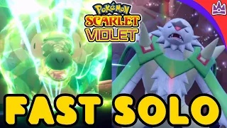 BEST Solo 7 Star CHESNAUGHT Raid Guide for Pokemon Scarlet Violet