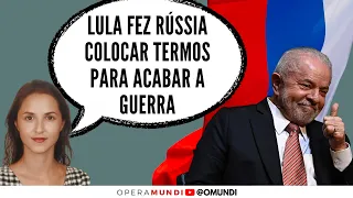 Ana Livia Esteves: Lula fez Rússia colocar termos para acabar a guerra - Cortes 20 Minutos