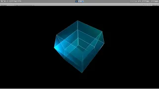 Visualizing 4D Hypercube / Tesseract in Unity 3D