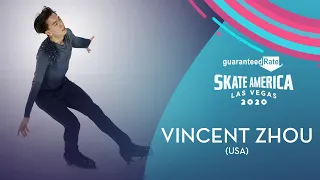 Vincent Zhou (USA) | Men Short Program | Guaranteed Rate Skate America 2020 | #GPFigure