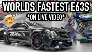 THE WORLDS FASTEST E63S AMG! *EXCLUSIVE* 🤪😎