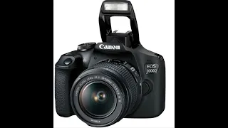 Обзор фотоаппарата Canon EOS 2000D и Kit ef-s 18-55 3,5-5,6 is II
