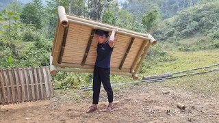 How to Make a Bamboo Bed - Homemade Furniture | Dang Thi Mui