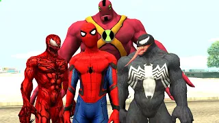 MİNECRAFT KARAKTERİ ÖRÜMCEK ADAM BEN 10 VS VENOM CARNAGE - ÖRÜMCEK ADAM ÇİZGİ FİLM