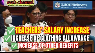 GOOD NEWS! ✅TEACHERS SALARY INCREASE AND INCREASE OF OTHER BENEFITS FOR 2024