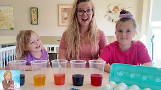 🐣 Coloring Easter Eggs with Alice and Paisley!