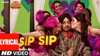 LYRICAL: Sip Sip | Arjun Patiala | Diljit Dosanjh, Kriti Sanon, Varun S | Guru Bhullar Ft. Akash D