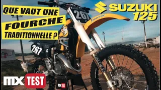 125 RM 1997 : Que valent des fourches traditionnelles en Motocross aujourd'hui ?