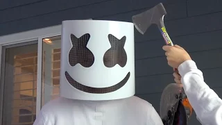 What's inside Marshmello Helmet?