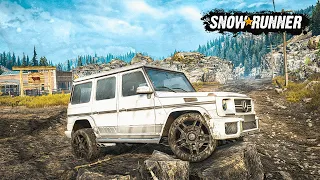 НА ЧТО СПОСОБЕН СТОКОВЫЙ ГЕЛИК G63 НА БЕЗДОРОЖЬЕ! SNOWRUNNER!