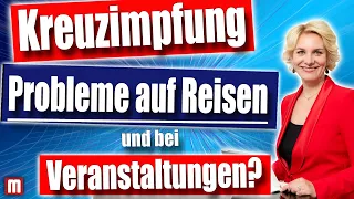 Kreuzimpfungen - Probleme bei Einreisen in andere Länder (Malta) & bei Veranstaltungen?