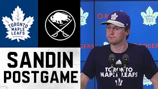 Rasmus Sandin Post Game | Toronto Maple Leafs vs Buffalo Sabres | March 2, 2022