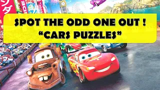 CAN YOU SPOT THE ODD ONE OUT? - DISNEY CARS PUZZLES || BEST BRAIN WORKOUT || ROCK CLIMBERS || 2020