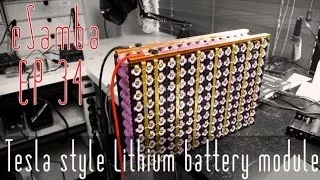 DIY Tesla Car -  lithium ion 18650 battery -  VW Kombi