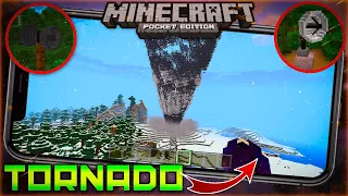 [ОБНОВЛЕНИЕ]🌪️TORNADO FOR MINECRAFT PE 1.19 | Мод на торнадо для Майнкрафта