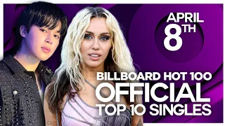 EARLY RELEASE | Billboard Hot 100, Top 10 Singles | April 8, 2023