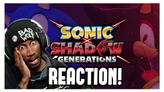 Wolfie Reacts SONIC X SHADOW GENERATIONS - Announce Trailer Reaction