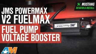 2015-2017 Mustang JMS PowerMAX V2 FuelMAX Fuel Pump Voltage Booster Review & Install