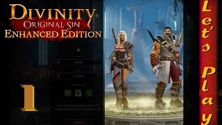 Let's Play Divinity: Original Sin - Enhanced Edition [Co-Op] Episode 1 (Part 1/2)