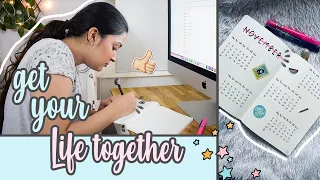 GET YOUR LIFE TOGETHER with Me 💜 | Organisation + Planning + DIY & More | Meghna Verghese