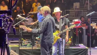 Eric Clapton and Carlos Santana Crossroads Guitar Festival 2023