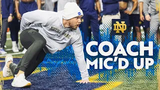 Is This Our Highest-Energy Mic'd Up Yet?? | Irish Access | Notre Dame Football