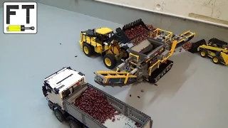 LEGO Technic Construction Site - MOCs in action