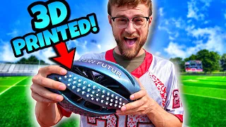 We Played Tackle Football With a 3D Printed Ball! (With YoBoy Pizza)