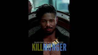 Killmonger Wakanda King | Black Panther Wakanda Forever 2022 | Killmonger Theme #shorts
