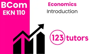 Economics | EKN 110 | Introduction Video by 123tutors