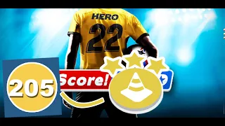 Score! Hero 2022 - TRAINING ON LEVEL 205 - 3 Stars #shorts