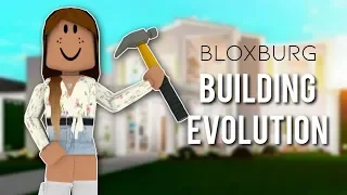 My Bloxburg Building Evolution | 1 Year Of Bloxburg Houses | Faeglow