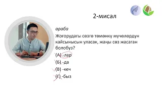 13-сабак. Кыргыз тилинин практикалык грамматикасы: Теориялык жана практикалык грамматика