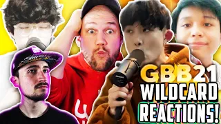 WING, Revel, MIGHTY & BENJA 🔥 - Grand Beatbox Battle 2021 Wildcards - HYPE BEATBOX REACTIONS!